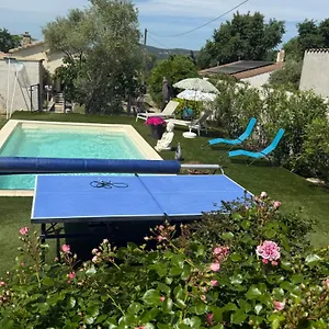 Climatise Avec Piscine Sur Les Hauteurs De Bollène